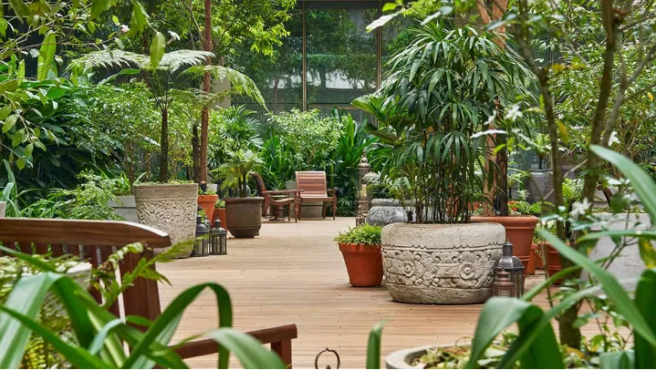 Outdoor Bio Garden Terrace