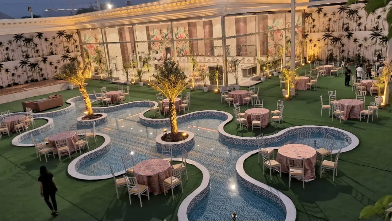 Pool area  Open Area