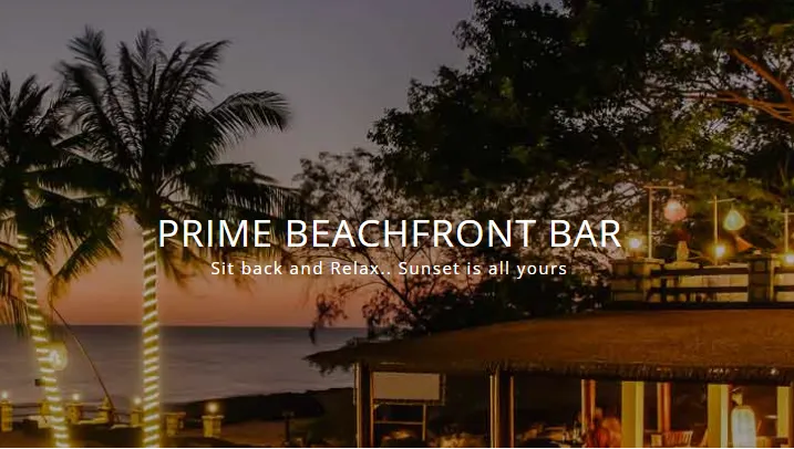 PRIME BEACHFRONT BAR