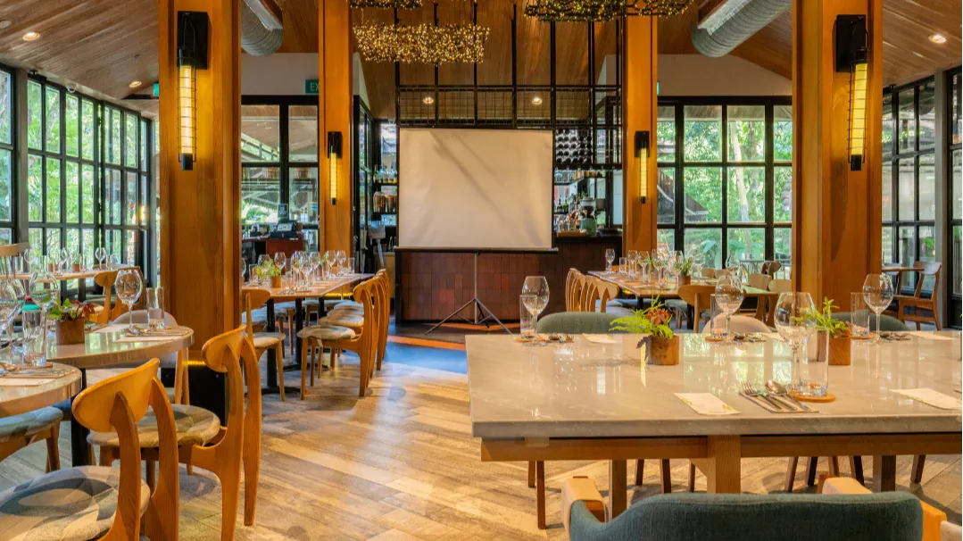 Indoor Restaurant Space