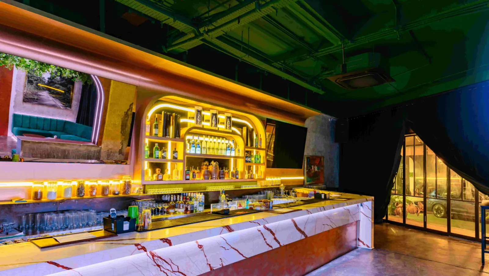 Behind the Green Door - Event space — gallery