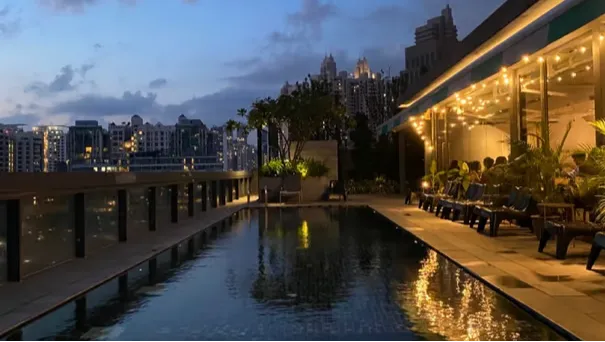 Sunset On 11 Rooftop Pool Side Bar — gallery