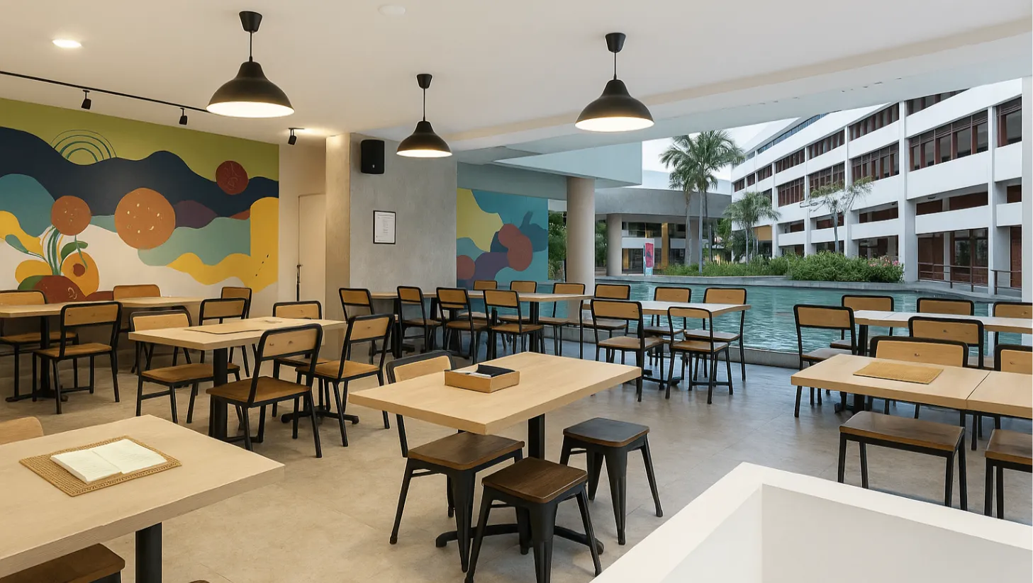 Poolside Restaurant Space — gallery