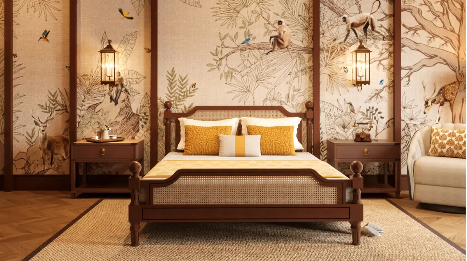 Grand Luxury Suite King Bed with Sit-out