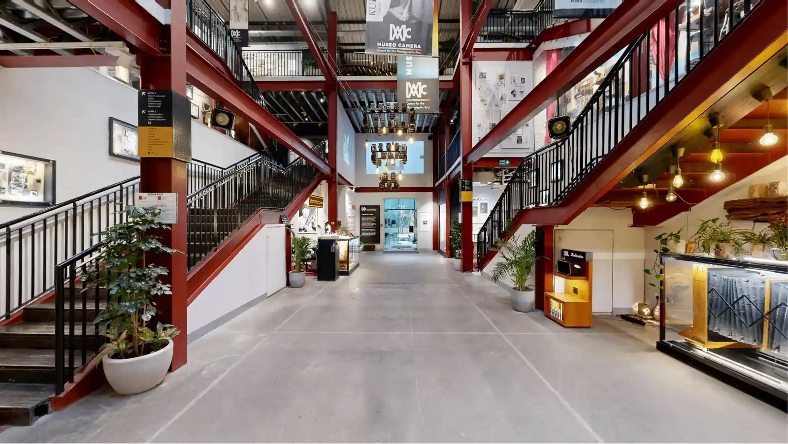 Museo Galleries + Atrium (Ground floor)