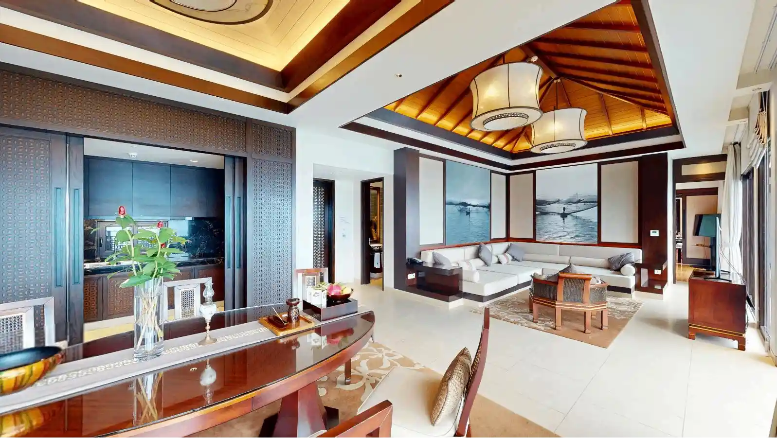 Three-Bedroom Oceanview Pool Villa