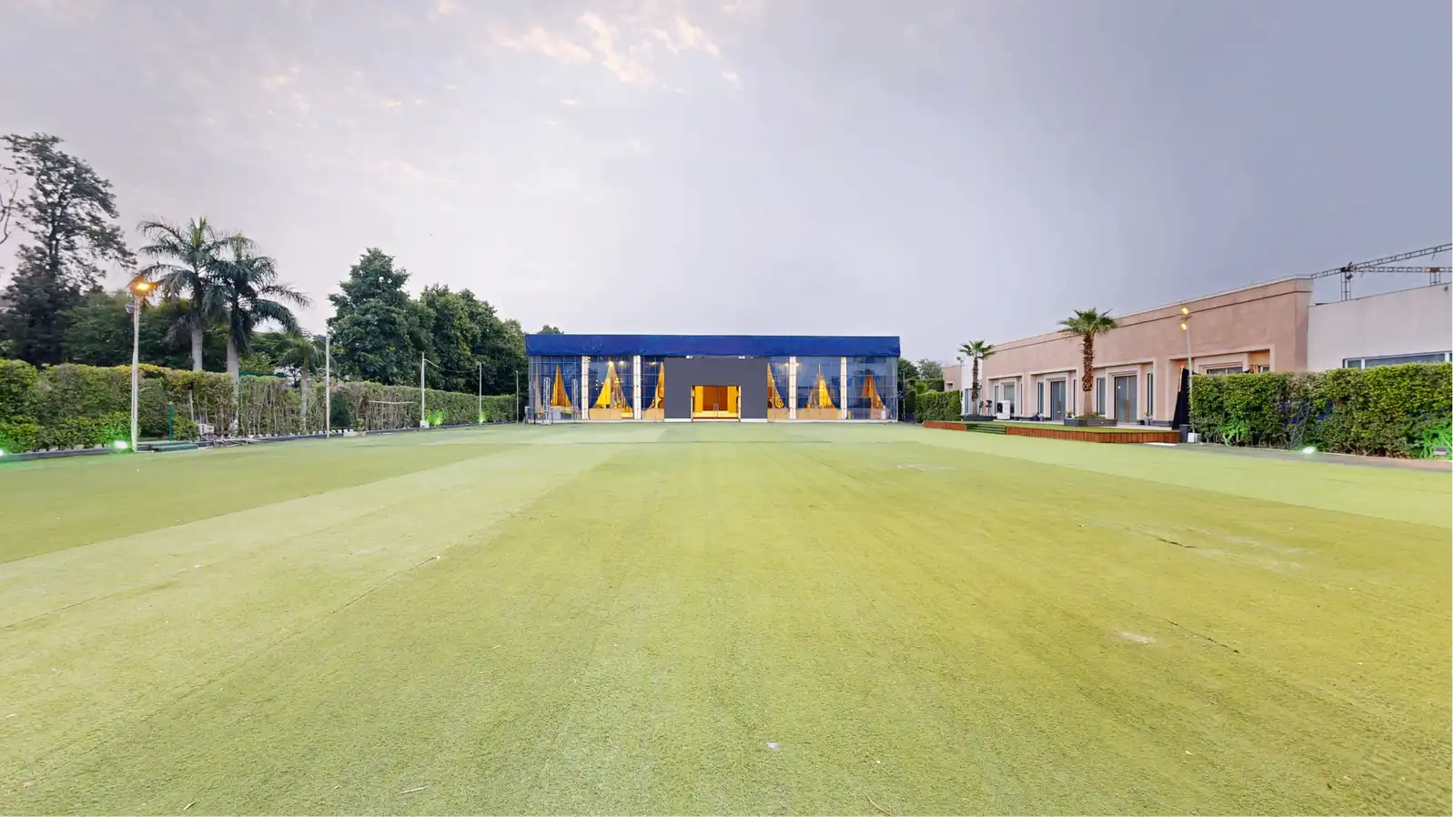 Lawn & Glass House
