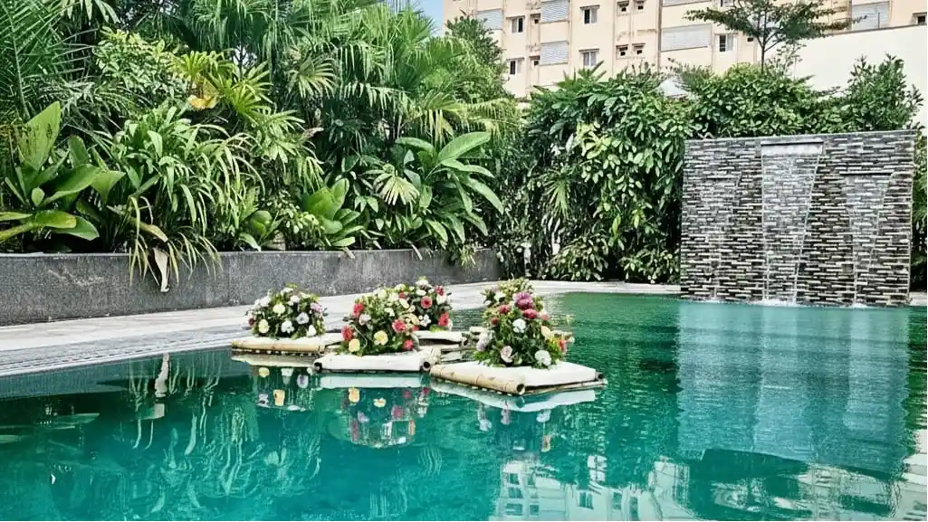 Poolside Lawn